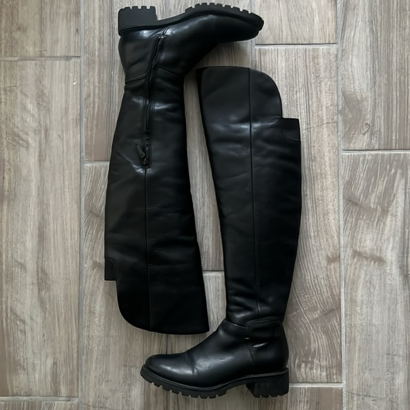 Cole Haan Over the Knee Waterproof Boots - Picture 3 of 8